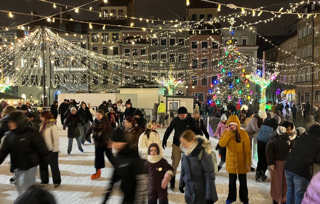 Skating in Warsaw