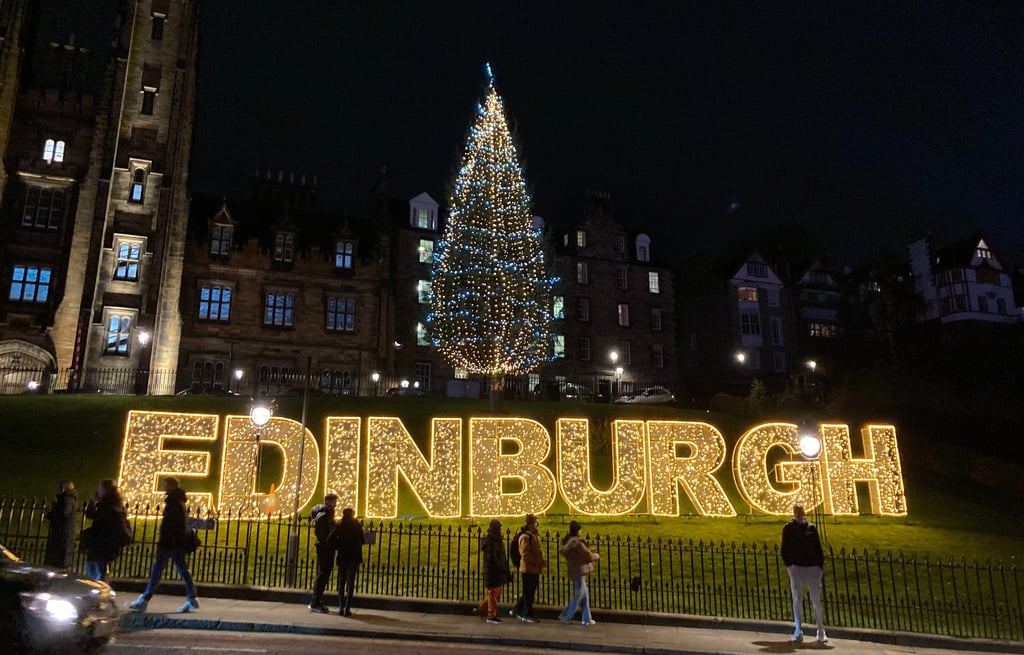 Edinburgh at Christmas