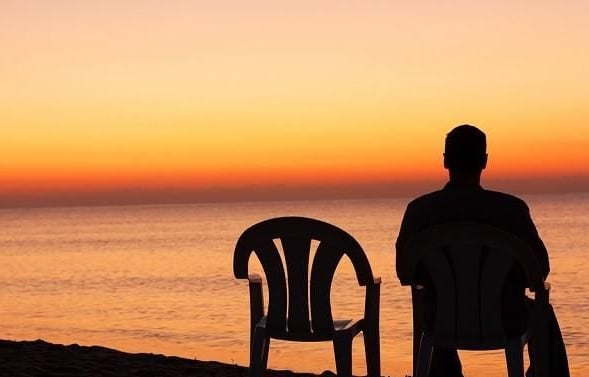 lonely man