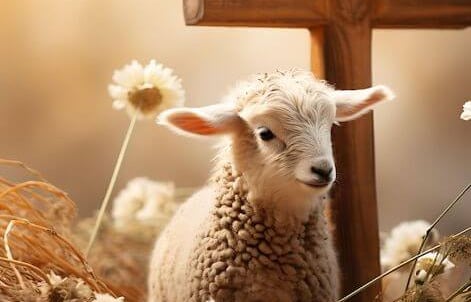 lamb and cross