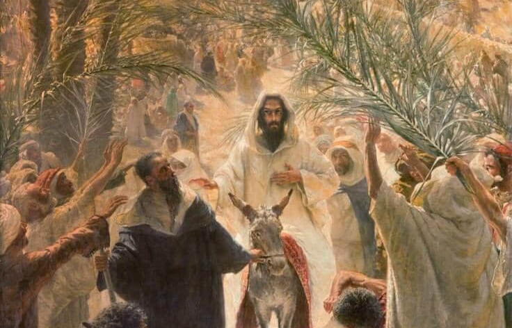 Jesus's triumphant entry into Jerusalem