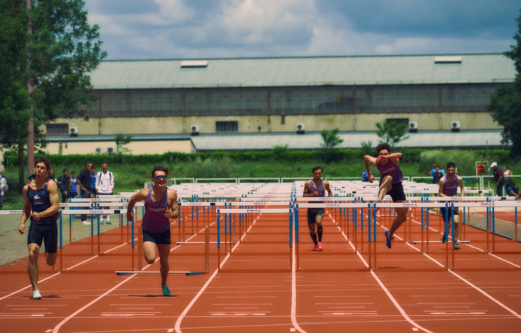 Les hurdleurs du SATUC Toulouse Athlé emmenés par Thomas Delanghe-Destrac