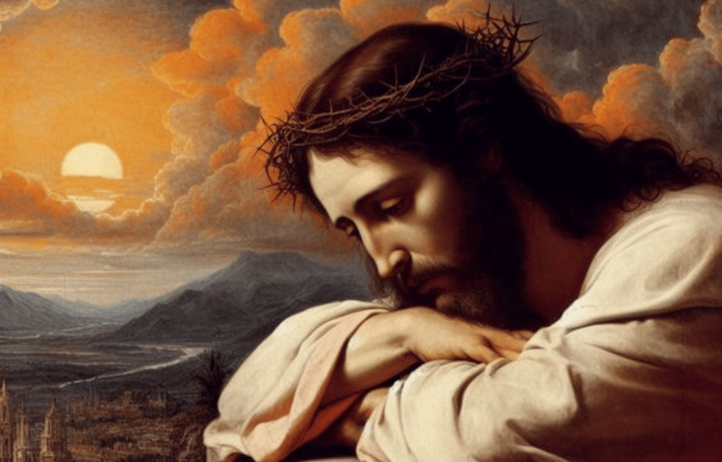 He Wept: A Moment Frozen in Time