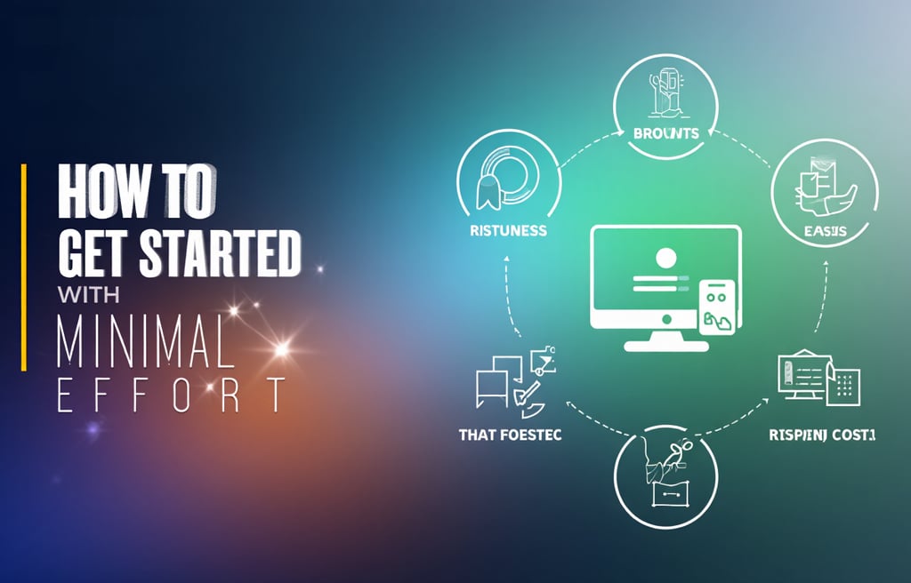 How To Get Started With Minimal Effort To Make Money Online