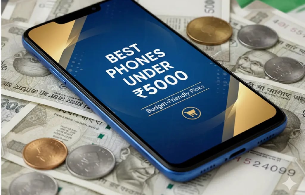 Best mobile phone under 5000 in 2026