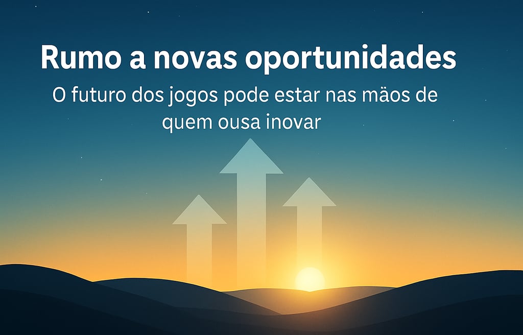 O futuro dos jogos pode estar nas mãos de quem ousa inovar.
