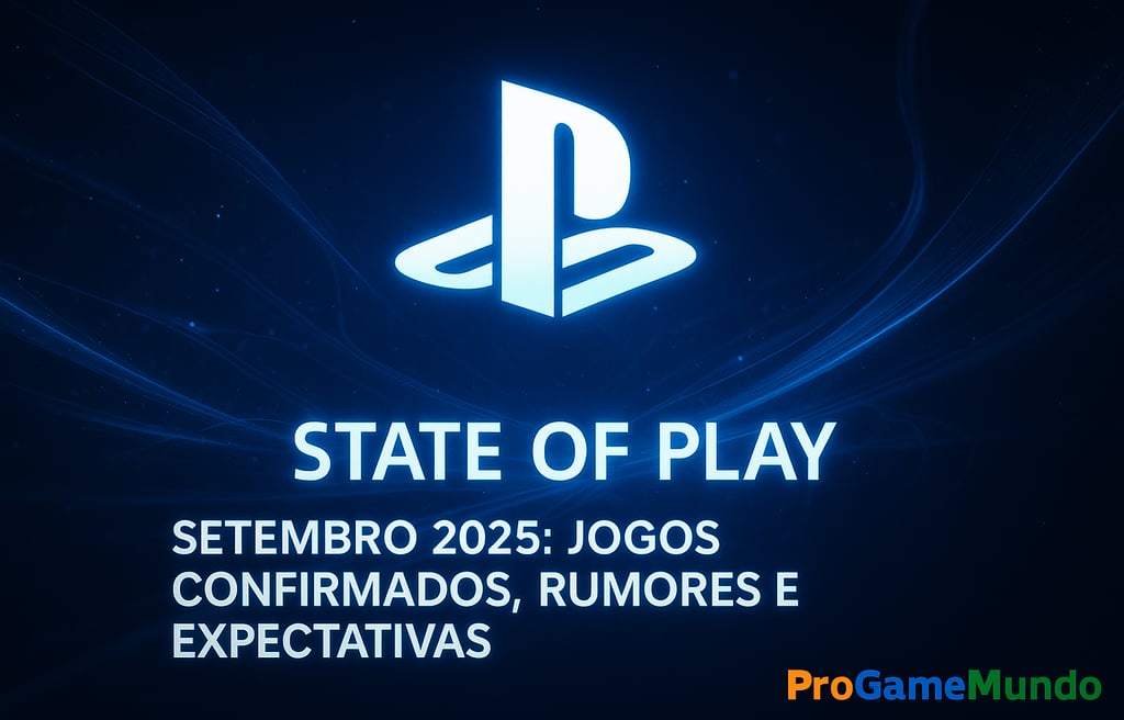 Introdução futurista do artigo sobre State of Play setembro 2025.
