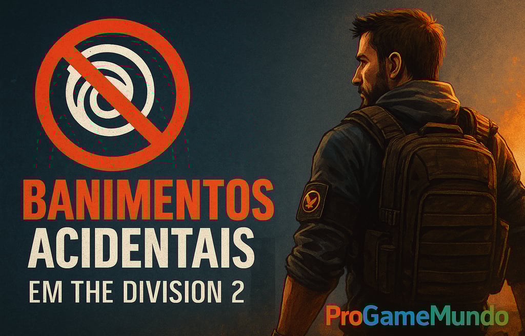 Jogador observa o símbolo de banimento.