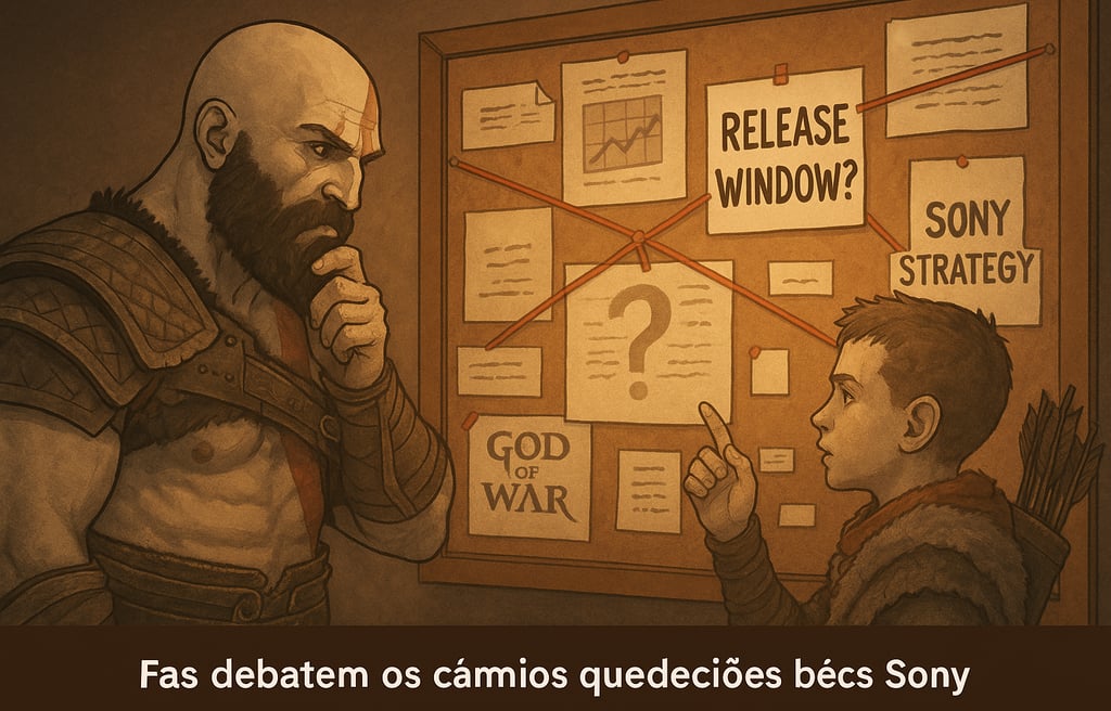 Previsões sobre a data e estratégia do novo God of War.