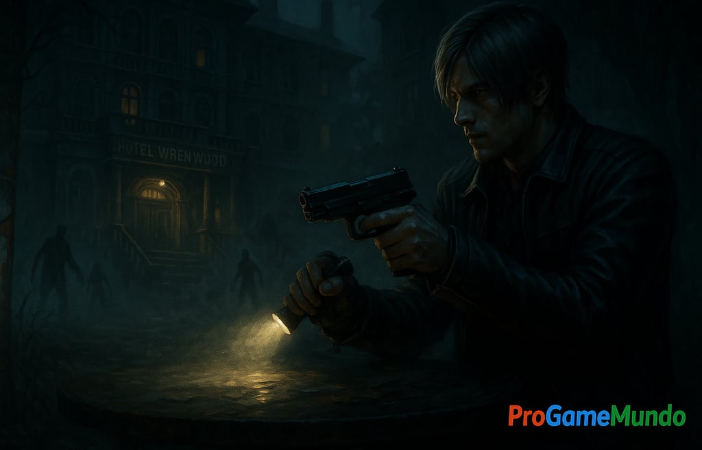 Leon em hotel sombrio – Resident Evil Requiem