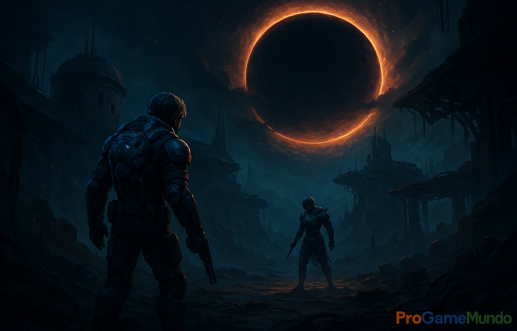 Protagonista de Saros em Carcosa sob eclipse