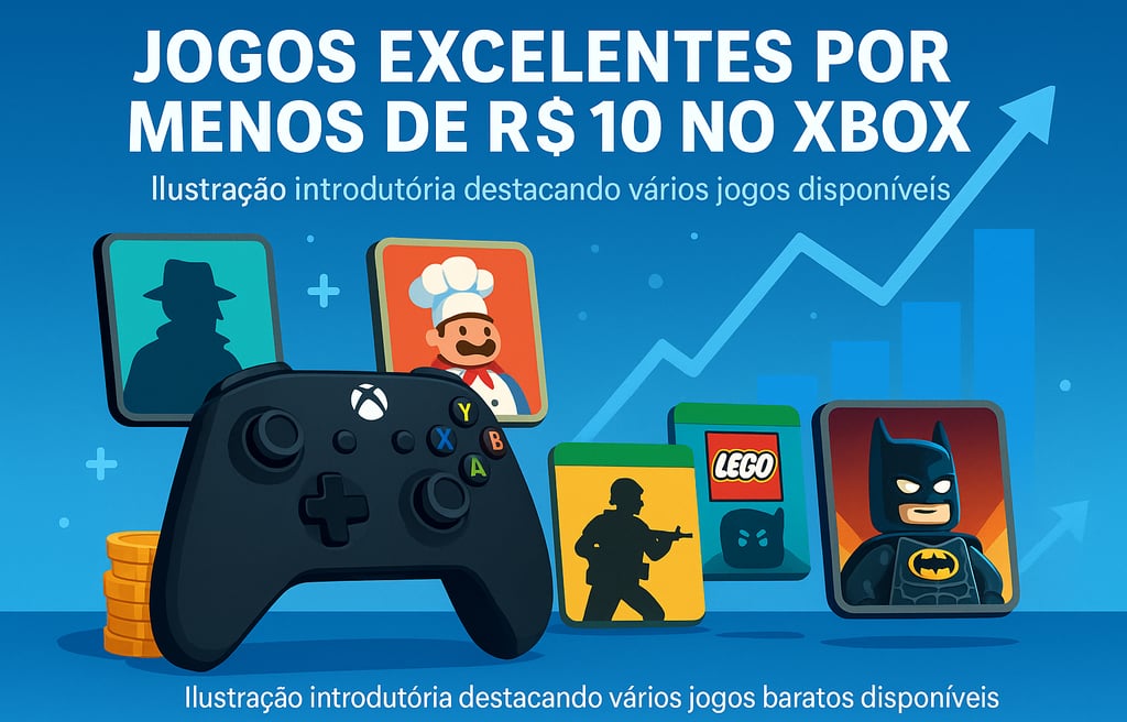 Grandes títulos, preços pequenos — comece a jogar agora mesmo!