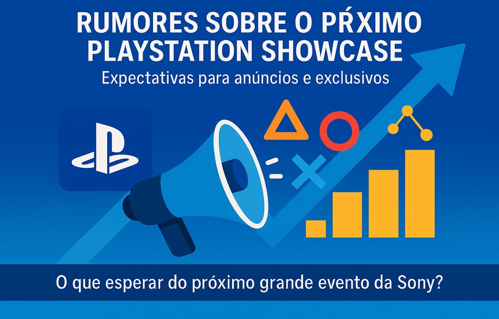 Expectativas para Showcase, com anúncios e exclusivos