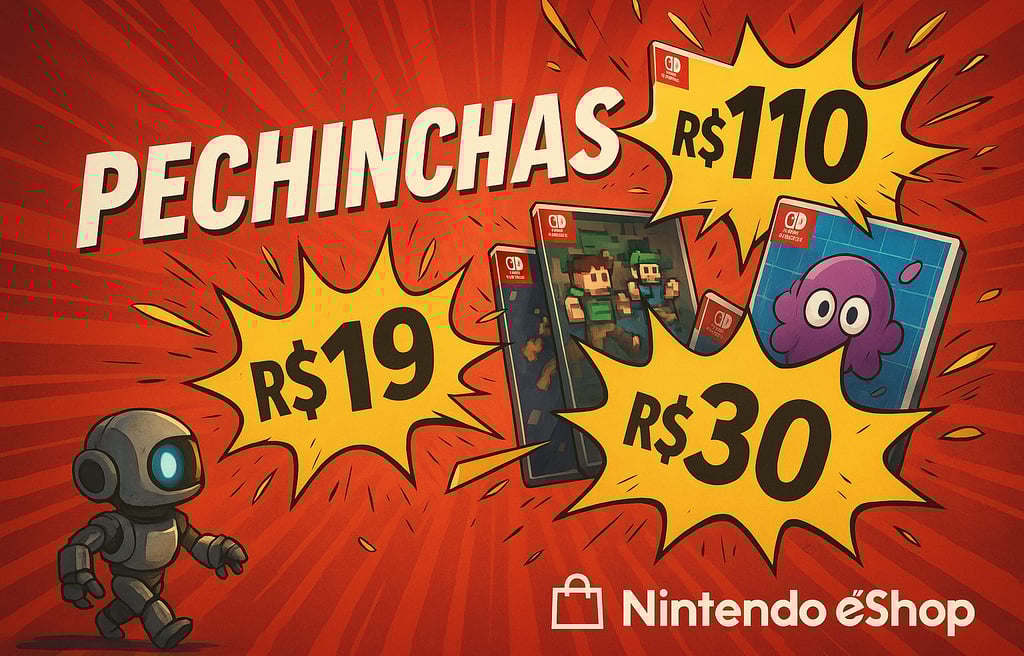 Arte vibrante destacando as ofertas-relâmpago