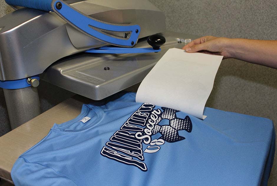 heat transfer printing process