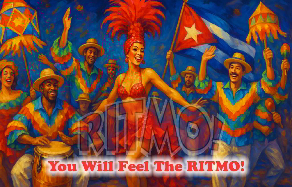 The RITMO!® Never Stops with the Miami Conga Cuban Comparsa – The Ultimate Cuban Street Festival
