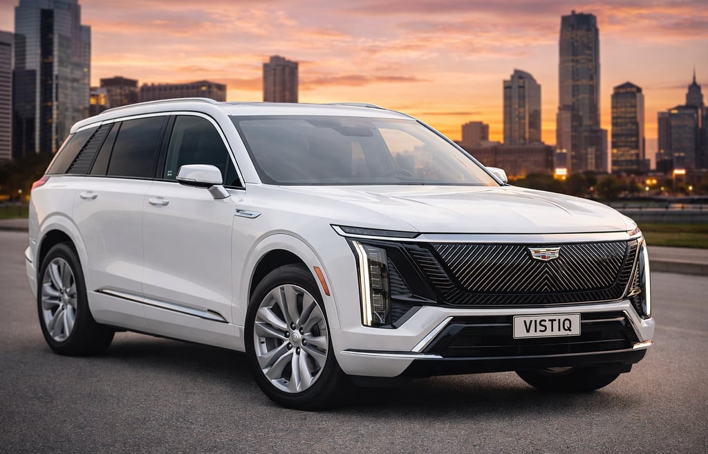 Cadillac Vistiq SUV elétrico de luxo da Cadillac que será vendido no Brasil