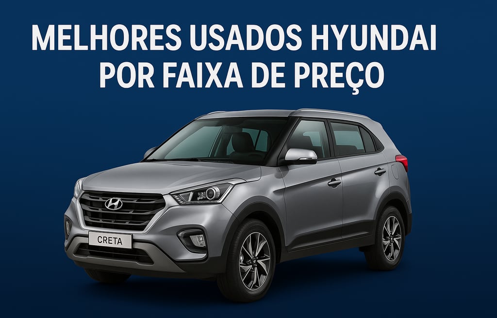 Hyundai Creta cinza usado, destaque para melhores modelos por faixa de preço