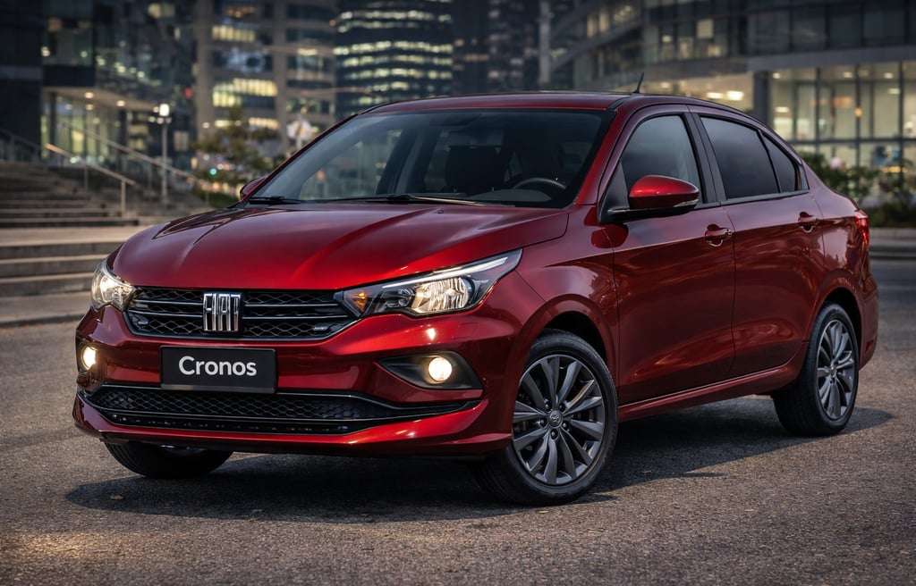 Fiat Cronos sedan usado analisado na tabela FIPE de fevereiro de 2026