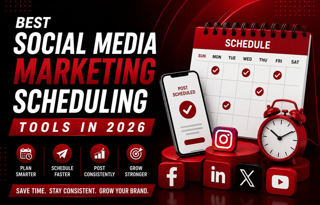 best social media marketing scheduling tools in 2026