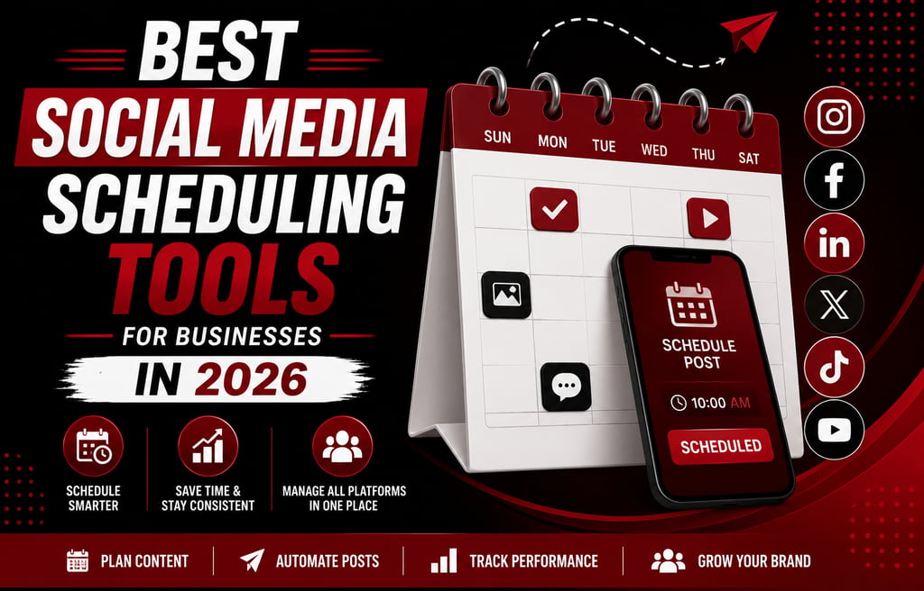 Best social media scheduling tools for businesses in 2026