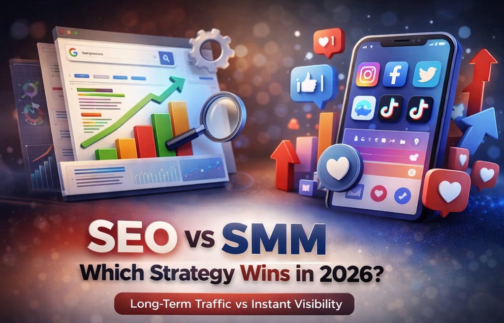 SEO vs SMM Which is better for Business growth in 2026