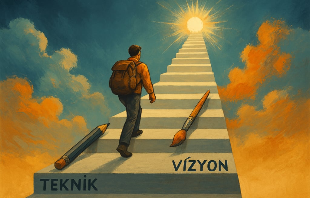 Teknik ve vizyon arasında yükselen bir sanatçının yolculuğu.