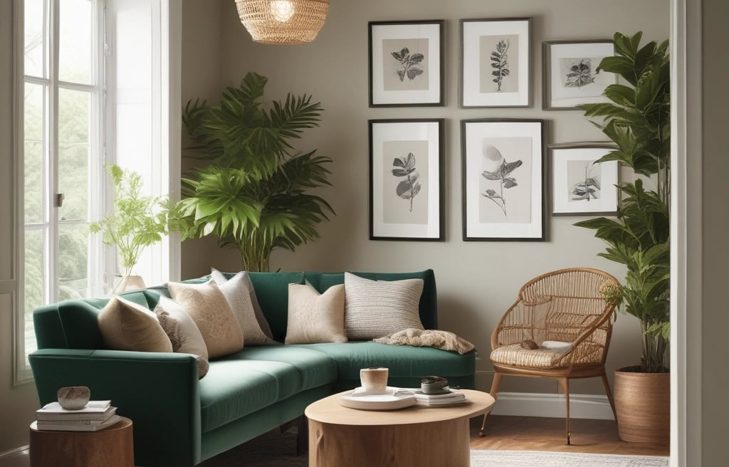 a laptop computer sitting on top of a wooden desk