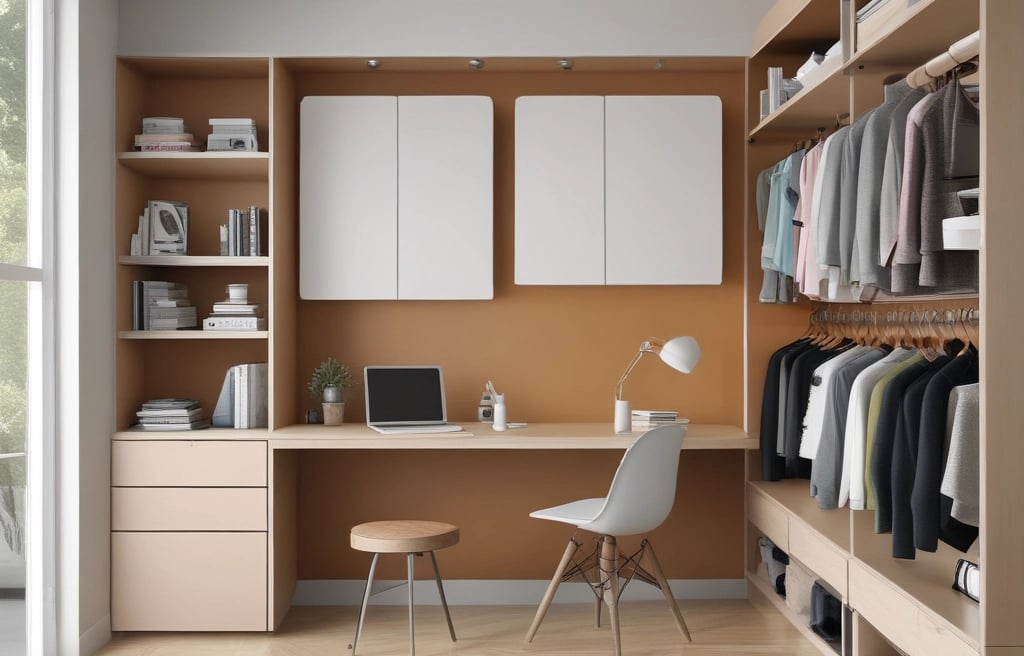 Plastic bags wrapped around a wooden post with plants.