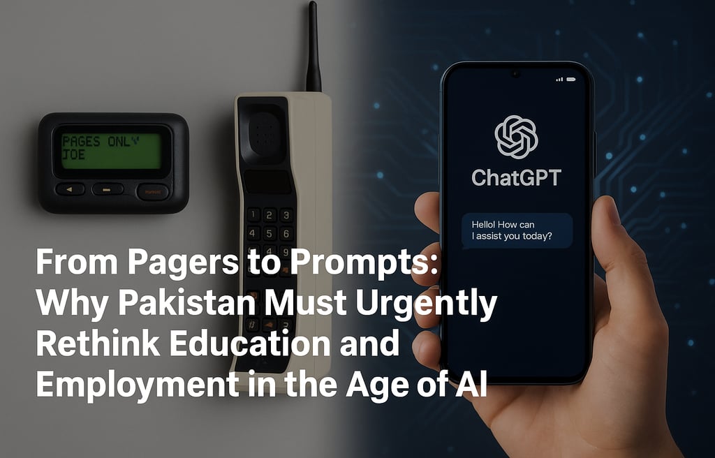 From Pagers to Prompts written by Nadir Qureshi