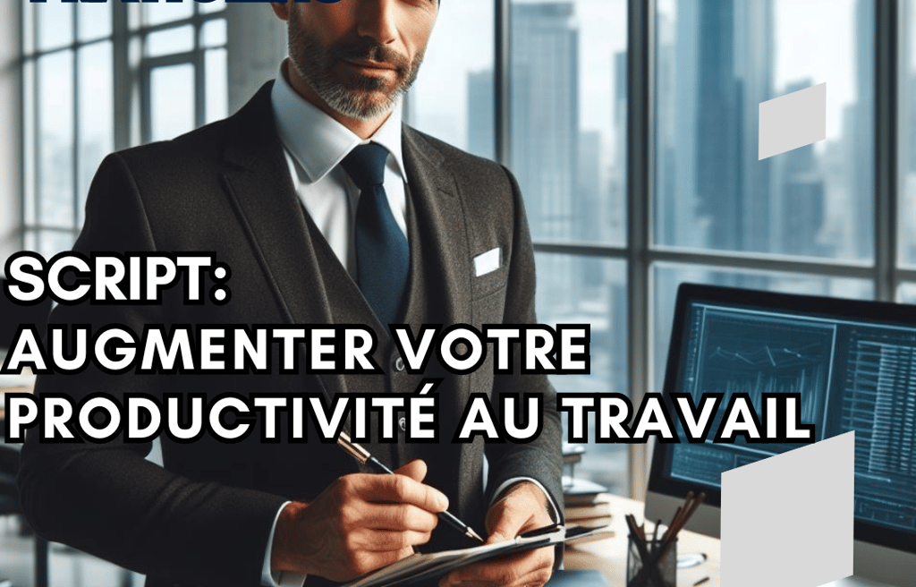 script hypnose pour augmenter sa productivité au travail