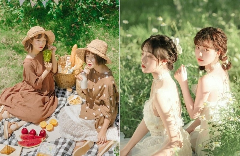 Lựa chọn concept chụp ảnh bạn thân phù hợp với bối cảnh không gian