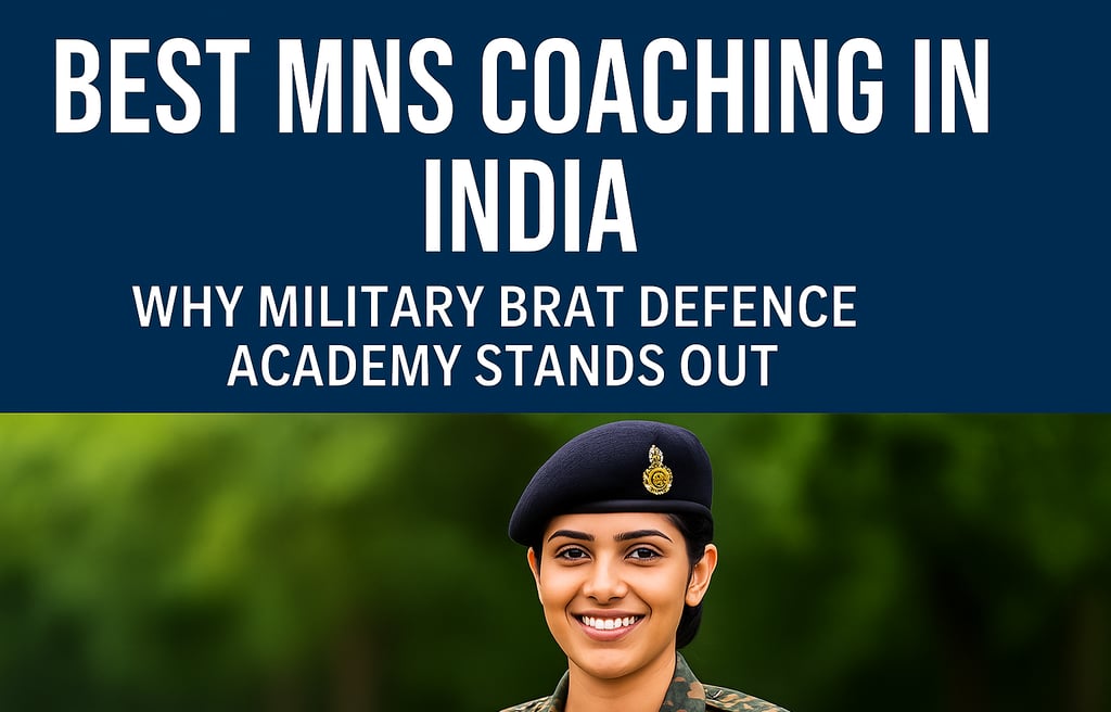 best mns coaching in india