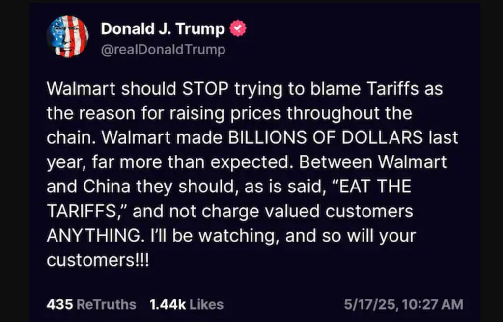 Trump vs. Walmart: Can the Retail Giant ‘Eat the Tariffs’ or Will Shoppers Pay the Price?