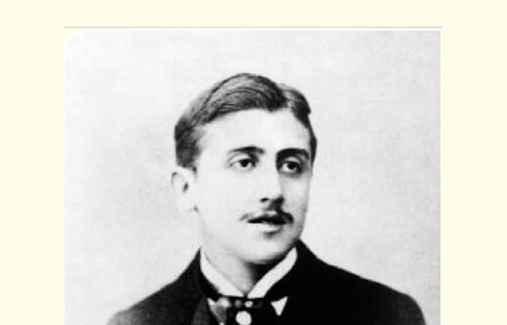Cover of Marcel Proust's "In Search of Lost Time," the longest book ever written 