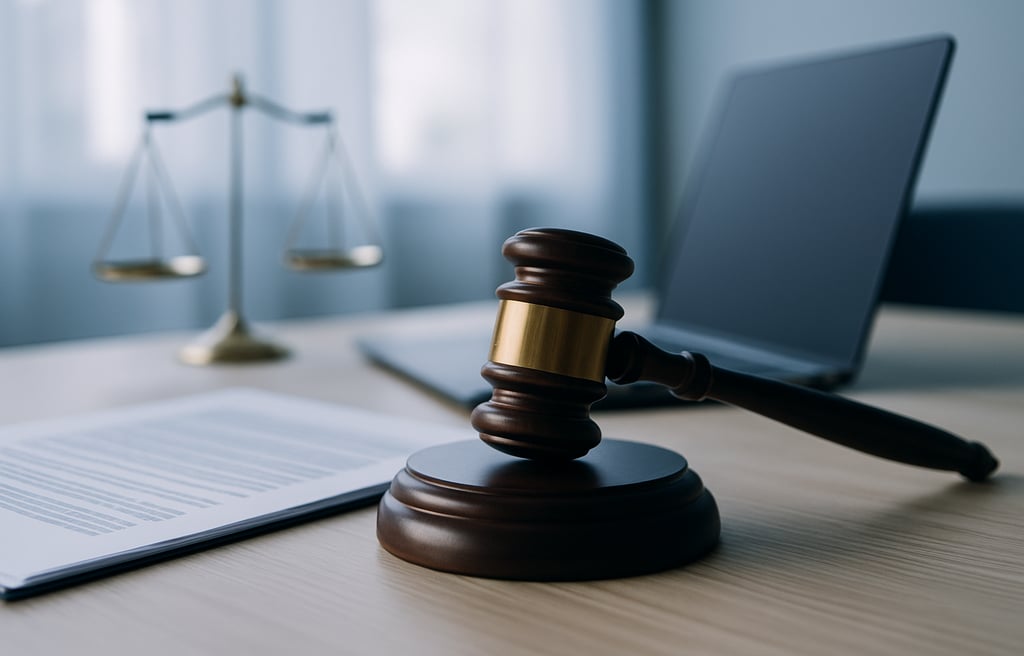 Legal office desk with documents – CapLeads verified B2B leads for law firms