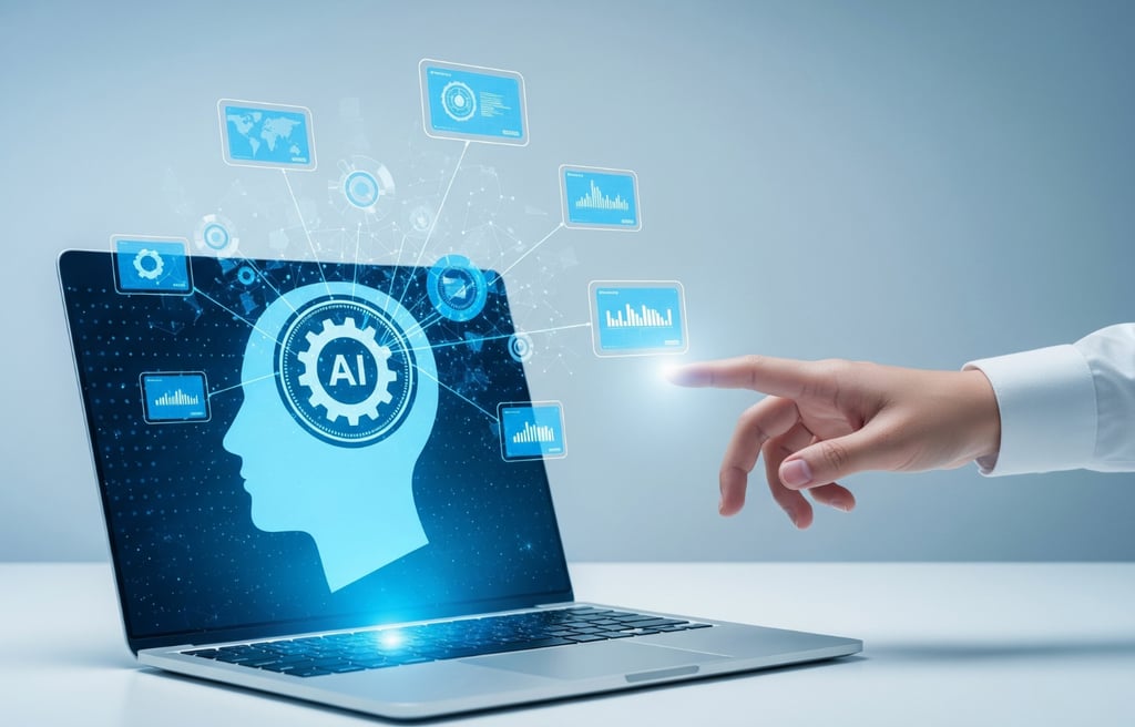 Futuristic business and AI collaboration – CapLeads outreach trends 2026