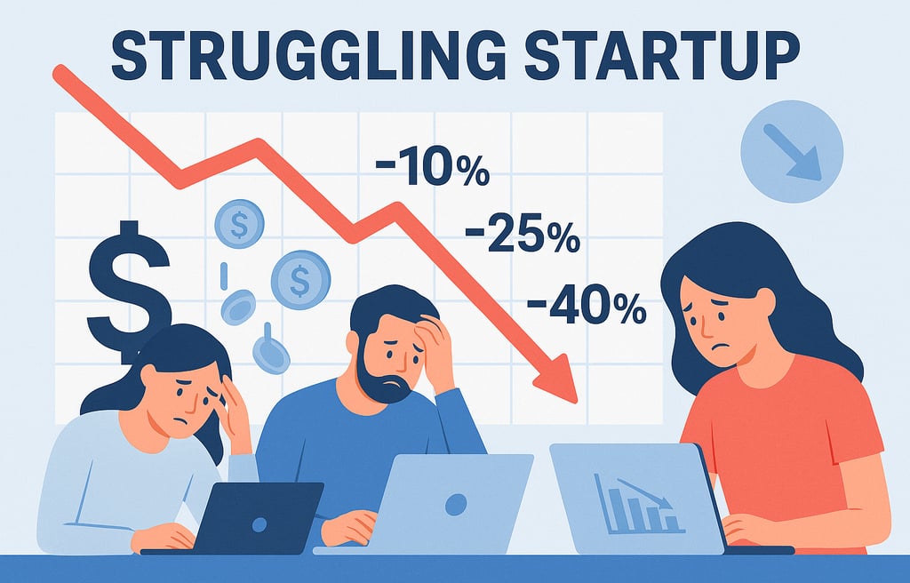 Startup founder reviewing poor lead list – CapLeads blog on finding quality B2B leads