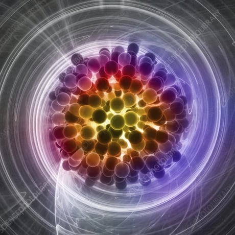 Noble gases glowing discharge tubes showing colorful luminescence of helium neon argon elements