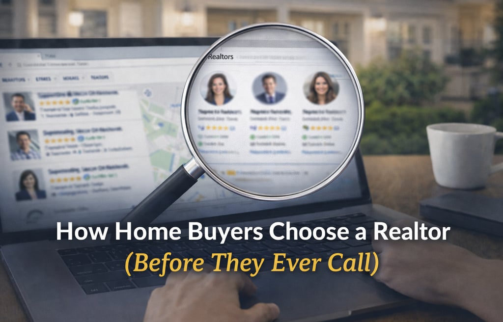 how home buyers choose a realtor