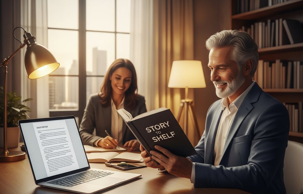 Ghostwriting turns busy executive into Published Author overnight