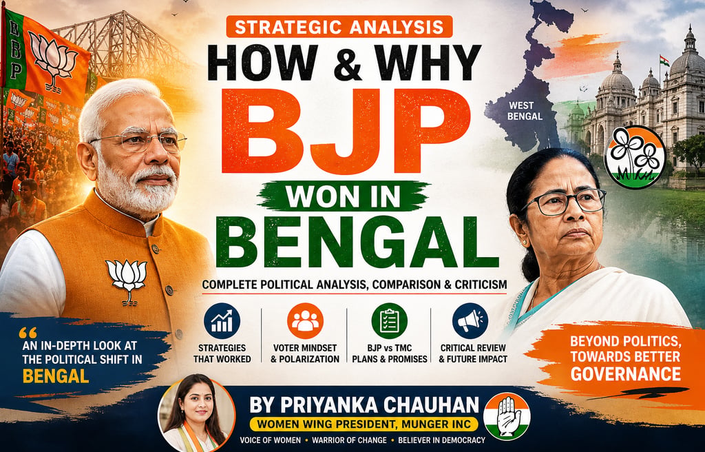 why bjp won in bengal