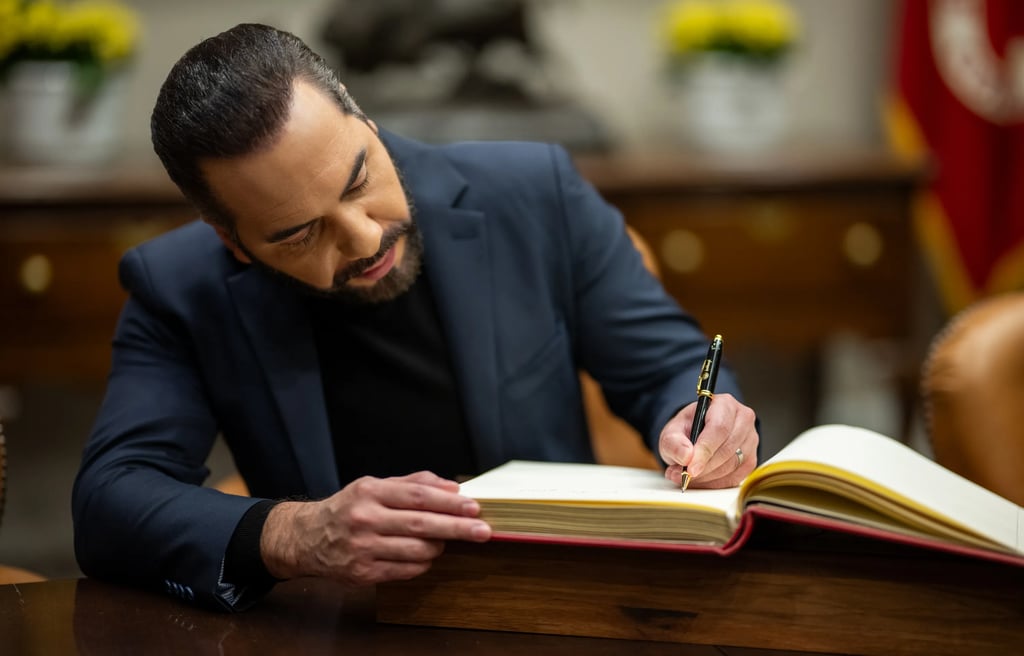 President Trump hosts a bilateral meeting with President Nayib Bukele of El Salvador