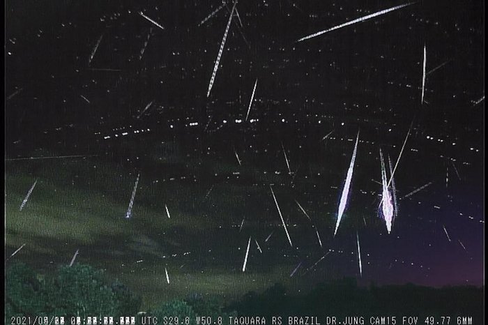 chuvas de meteoro eta aquárias 2025