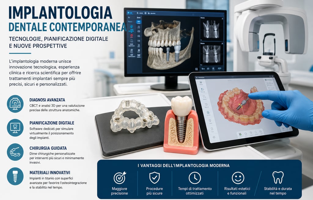 IMplantologia dentale - Gambara - studio dentistico dott pierluca vivaldini