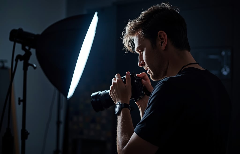 Fotografia profissional: iluminação e enquadramento para produção audiovisual