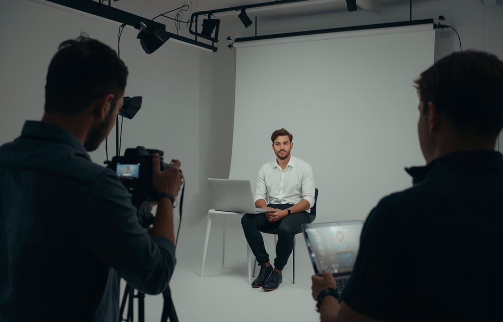 Fotografia e vídeo profissional para fortalecer presença digital e branding pessoal