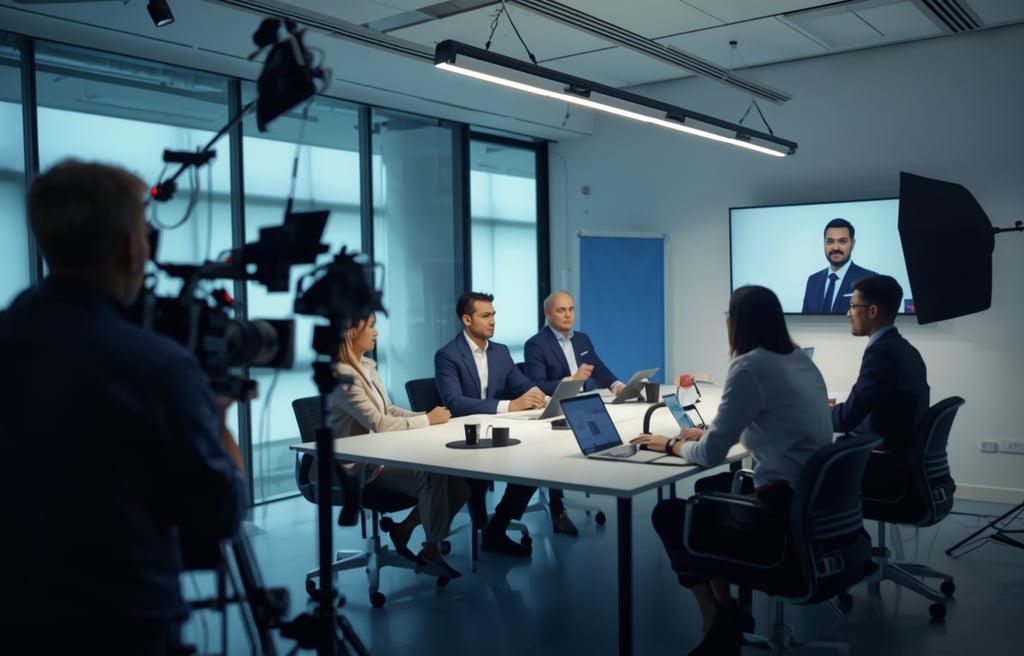 Produção de vídeo institucional focado em marketing e vendas com equipa profissional