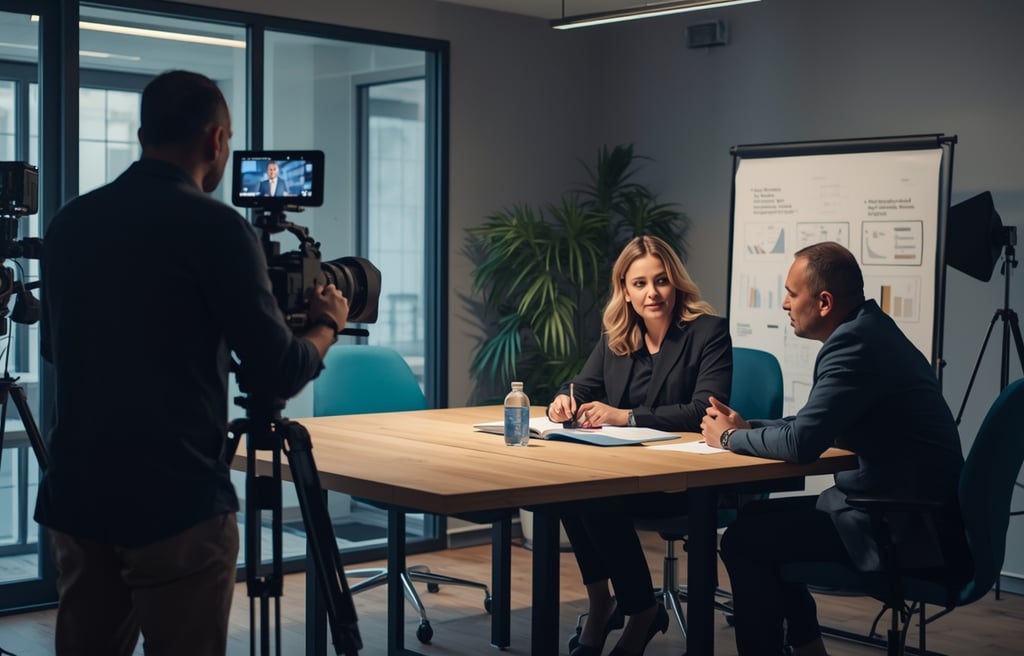 Produção de vídeo institucional para empresas no Norte de Portugal