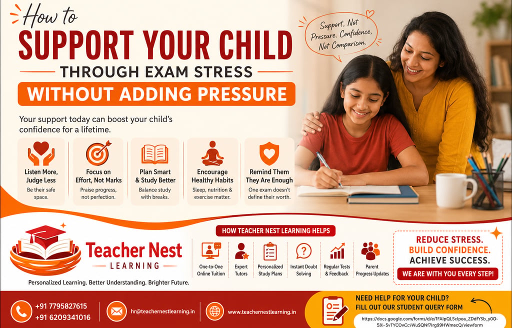 supporting child through stress